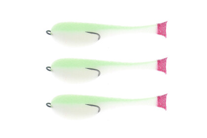 Поролоновая рыбка 160 мм. оснащенная на двойнике. Цвет 04. упак. /3шт.